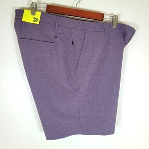 Mens golf shorts purple color size 40.
